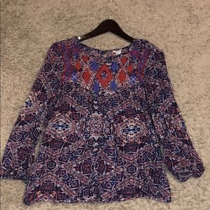 Forever 21 patterned blouse